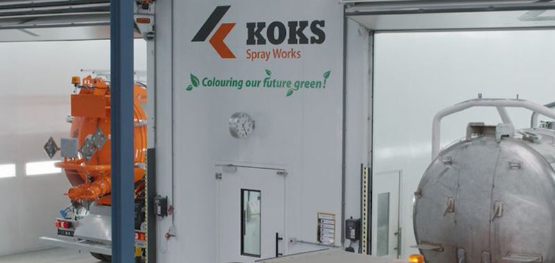 KOKS Spray Works onderdeel van KOKS Group Alkmaar Holland
